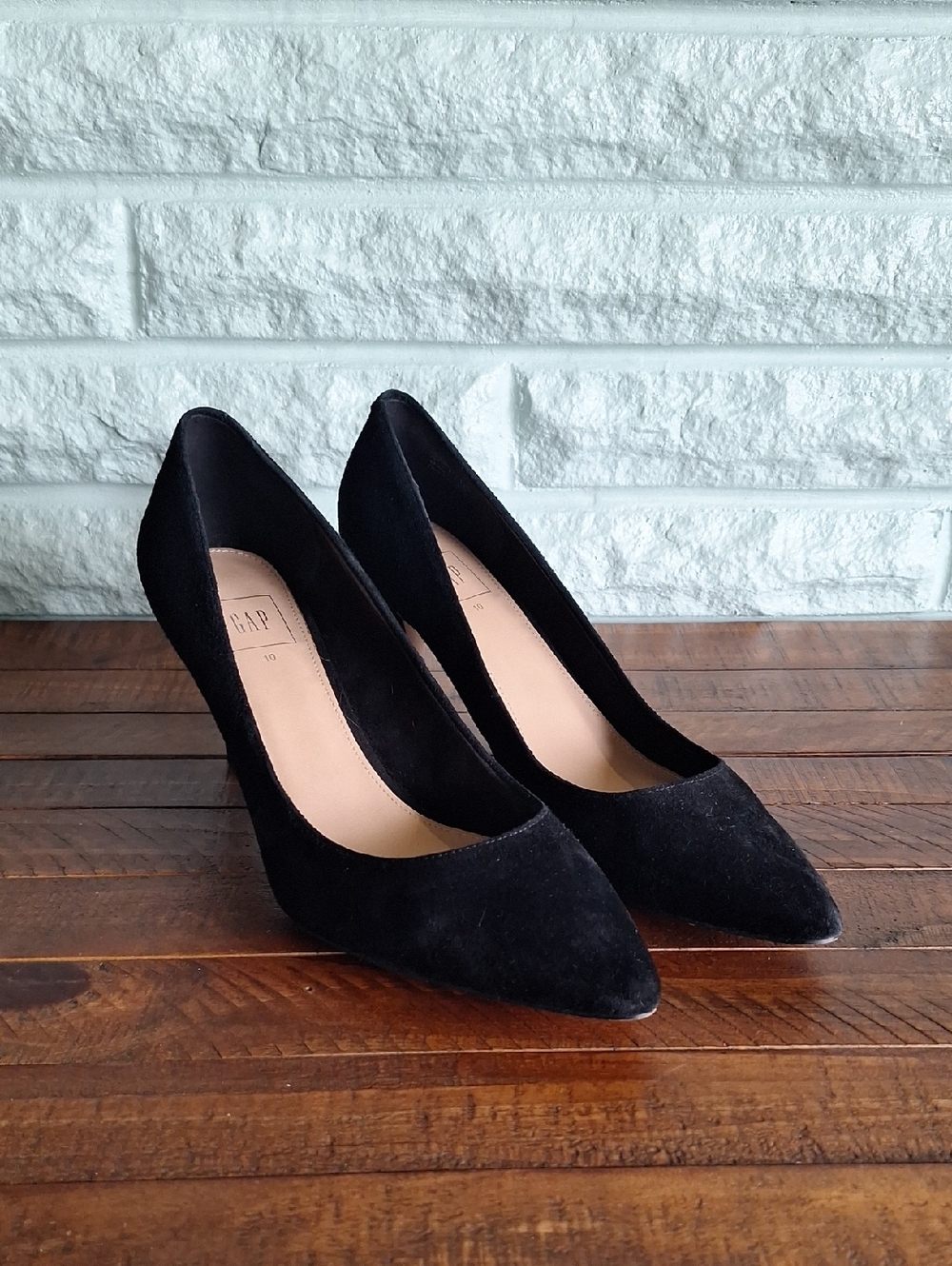 Gap Black Closed Toe Heel Size 10